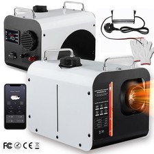 8KW 12V 24V 240V Bluetooth APP Diesel Air Heater + Adapter For RV Camper Tent