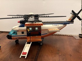 LEGO City: Coast Guard Helicopter & Life Raft (7738)Complete W/Instructions &box