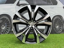 4X R20 Pouces 5X114.3 Jantes Noires Poli Style Lexus ES : S'adapte Pour GS, IS