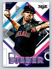 2020 Topps Fire #136 Shane Bieber Cleveland Indians