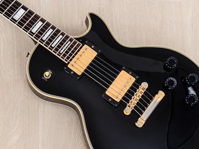 1990 Orville by Gibson Les Paul Custom Black Beauty LPC-EB w/ 490