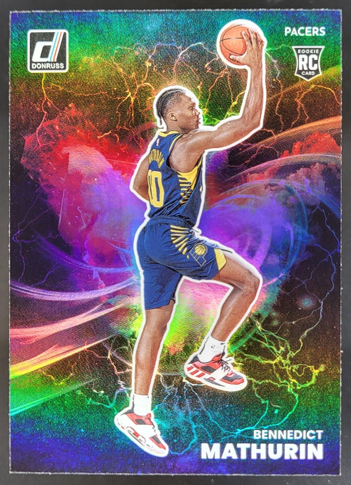 2022-23 Panini Donruss Bennedict Mathurin Night Moves #6 RC Indiana Pacers NQ