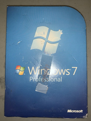 Microsoft Windows 7 Professional Full Retail Version 32 bit & 64 bit MS WIN PRO 