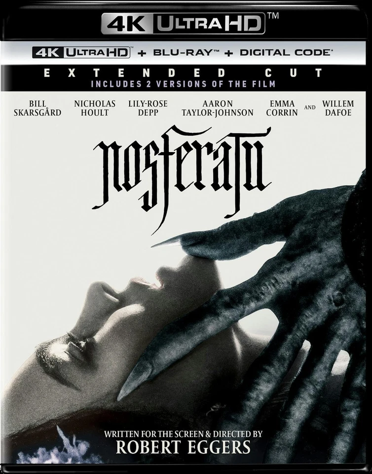 Nosferatu - Extended Cut 4K Ultra HD + Blu-ray + Digital 4K UHD Blu-ray  NEW - Image 2 of 4