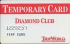 TropWorld Casino - Atlantic City, NJ - 6a Issue Slot Card, TM after TropWorld — photo 1