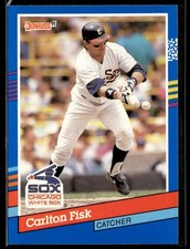 1991 Donruss #108 Carlton Fisk White Sox Baseball Card 1102A