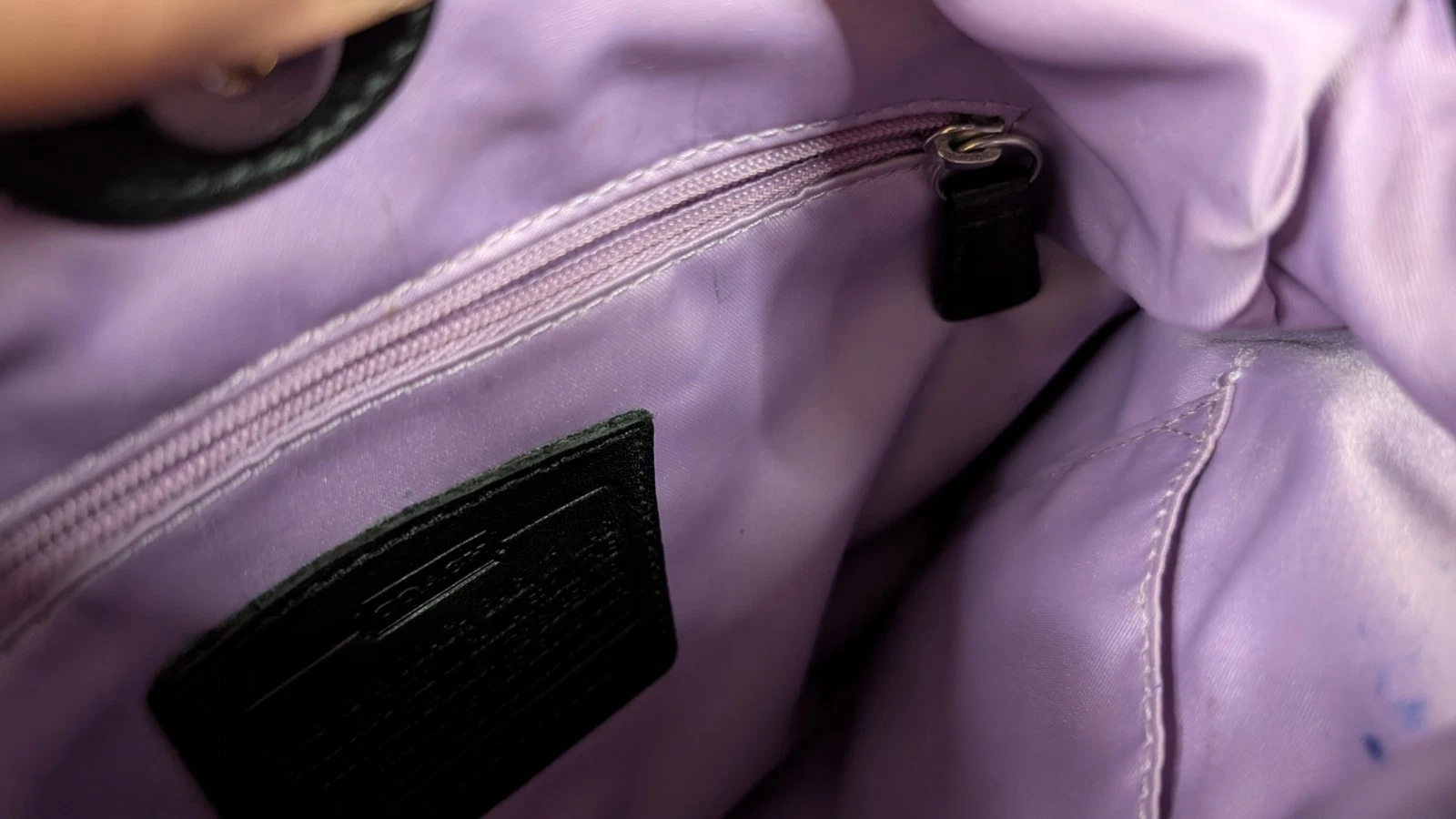 BORSA A TRACOLLA COACH KELSEY IN PELLE CIOTTOLATA F36675 NERA