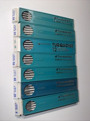 Lot If Vintage Turquoise Eagle Drawing Leads