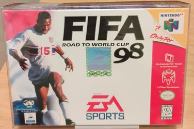 FIFA 98 Road to World Cup N64 Factory Sealed Box Variant EXCELLENT