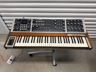 Moog Memorymoog Plus Model 345A Polyphonic Analog Synthesizer Midi Vintage CASE