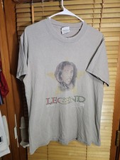 Vintage 90s 1997 Bob Marley Band Distressed Band Tee T Shirt Men's Medium Reggae