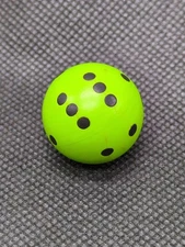 Koplow Games Round Lime Green D6 Dice
