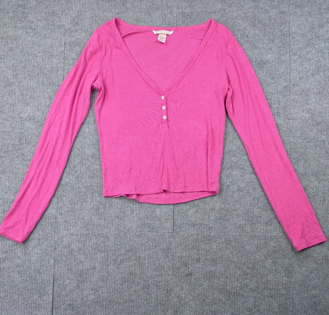 Long Tall Sally HENLEY - T-shirt à manches longues - pink/rose clair