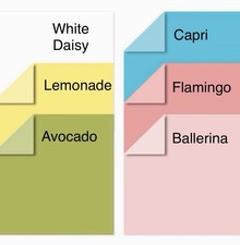 CTMH Cardstock 12  X 12  FOUR SEASONS- SPRING 6 Sheets Two Toned Card Stock