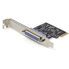 Startech 1-Port Parallel Pcie Card Pci Express To Parallel Db25 Lpt Adapter Card