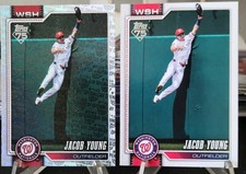 Topps 2026 Series 1 Opening day Jacob Young Washington #210/Base Card #210