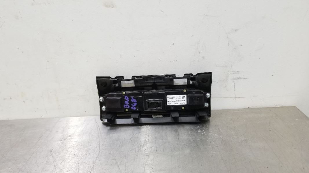 17 2017 MASERATI GHIBLI OEM TEMP AC HEAT CLIMATE CONTROL 06700749200