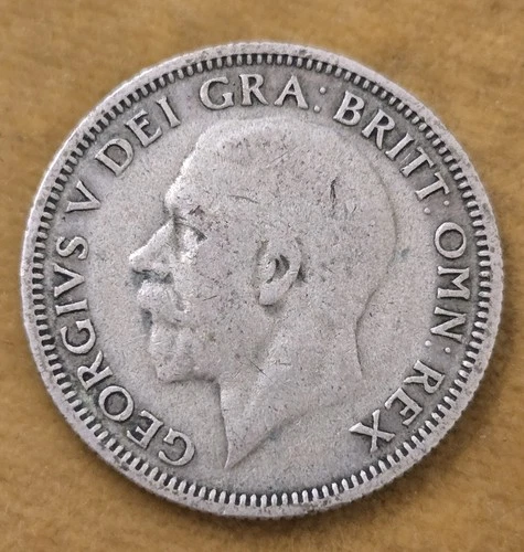 1930 George V Shilling — photo from the most recent tracked eBay sale