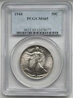 1944 Walking Liberty Half Dollar - PCGS MS65