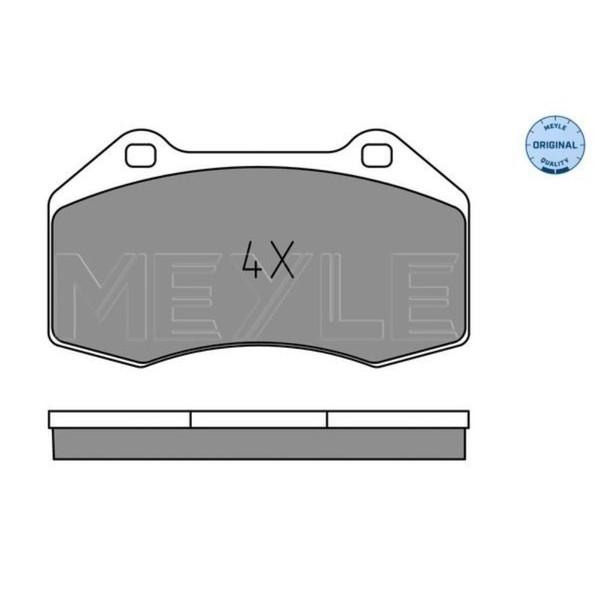 Meyle BremsbeläGe Bremsbelegsatz Vorne FüR Renault Megane II-image