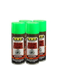 VHT Paint VHTSP154 (4-PACK); Engine Enamel 11oz Aerosol Grabber Green 550°F
