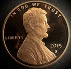 2015-S Lincoln Shield Cent Proof — photo from another recent sale