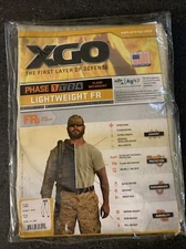 XGO LIGHTWEIGHT FR LONG PANT DESERT SAND COLOR SIZE LARGE FR WEAR