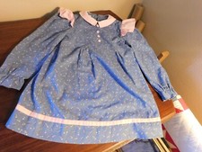 Cinderella Toddler Dress Vintage Flower Buttons