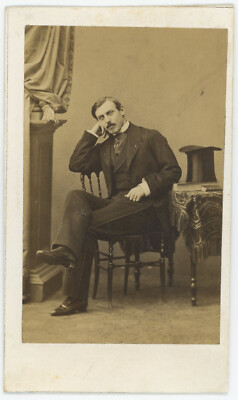 CDV Photographique Ancienne - Princesse Caroline Murat Par Disdéri, 1860
