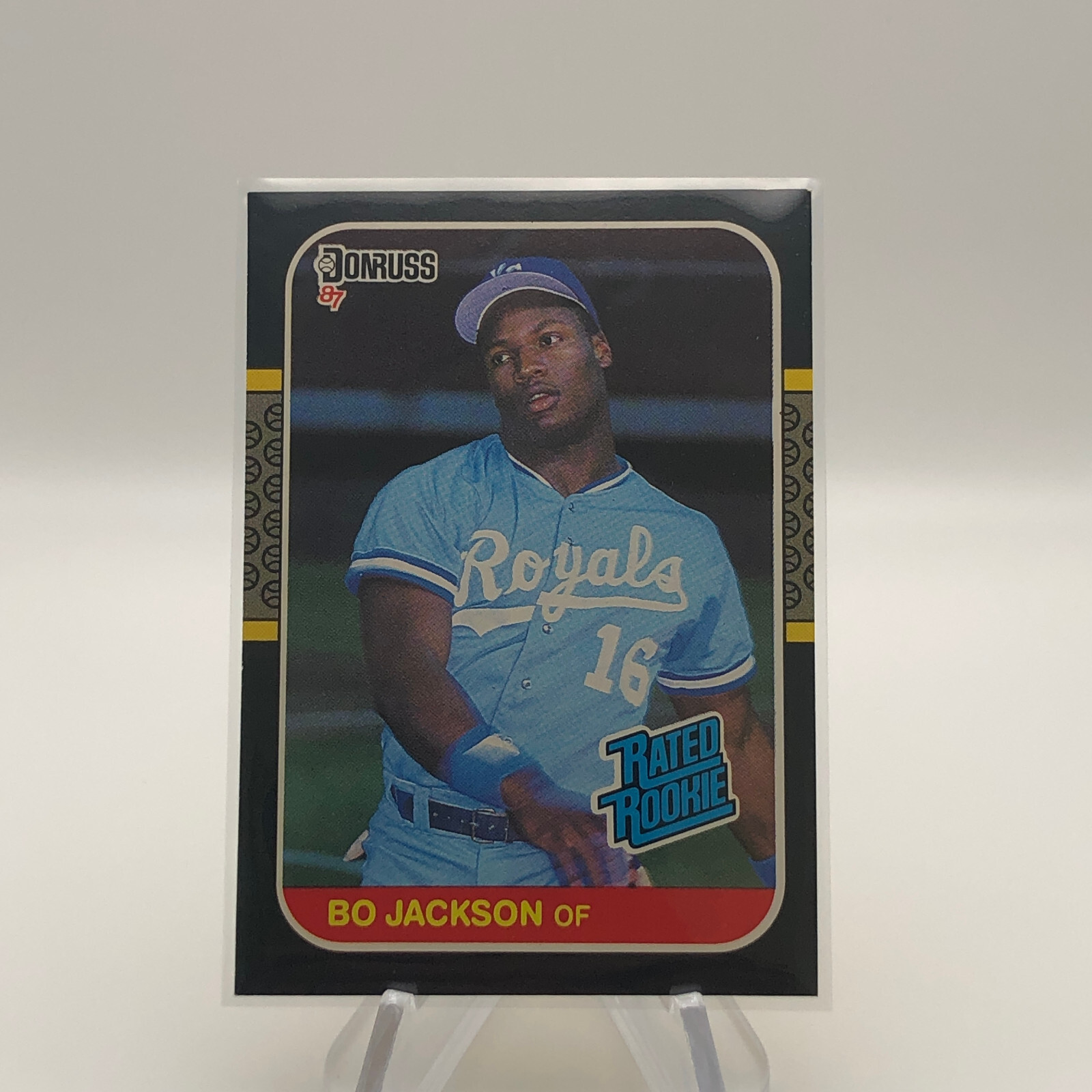 1987 Donruss Bo Jackson Rookie RC #35 Royals Power Speed Icon