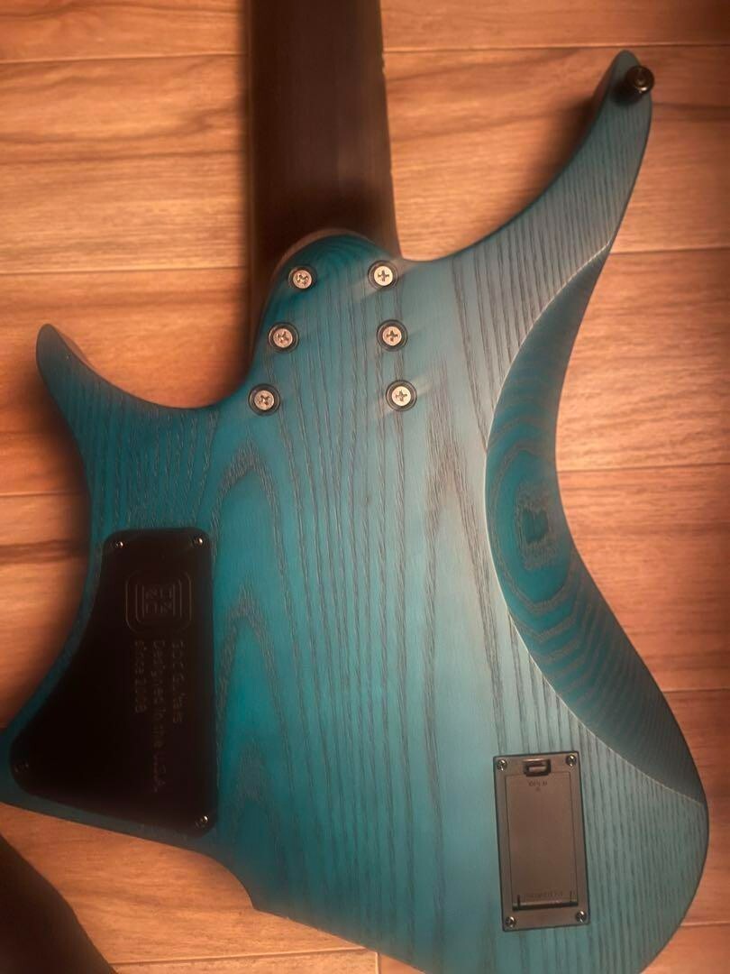 goc ヘッドレス8弦ギター goc headless 8-string electric guitar w/strap used from