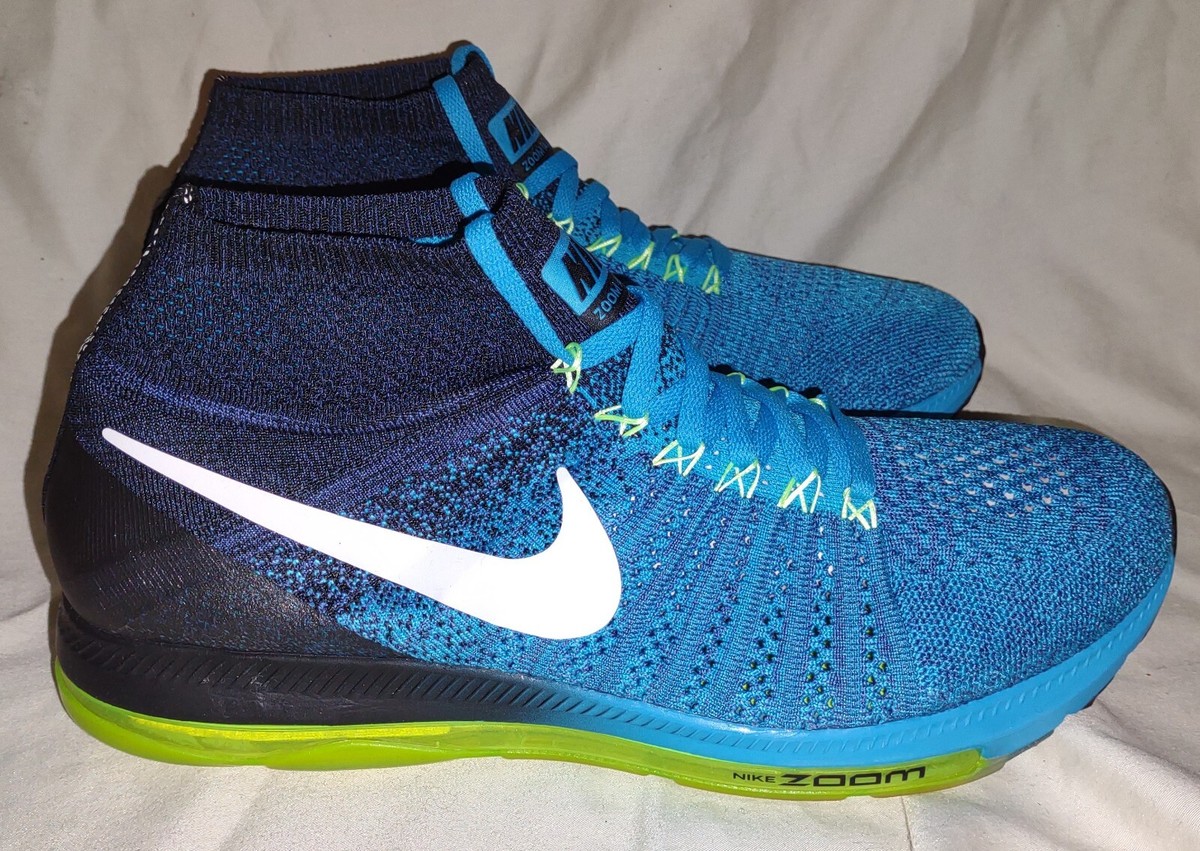 Nike Zoom All Out Flyknit Shoes Mens Size Sneakers Running - Main Image