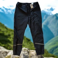 Pearl Izumi Men's Monsoon WxB Pants Made for Rain + Bike Riding in Black Size 38