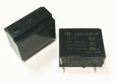 2pcs 4pins JQX-102F-P-12VDC 20A 250VAC HONGFA Relays