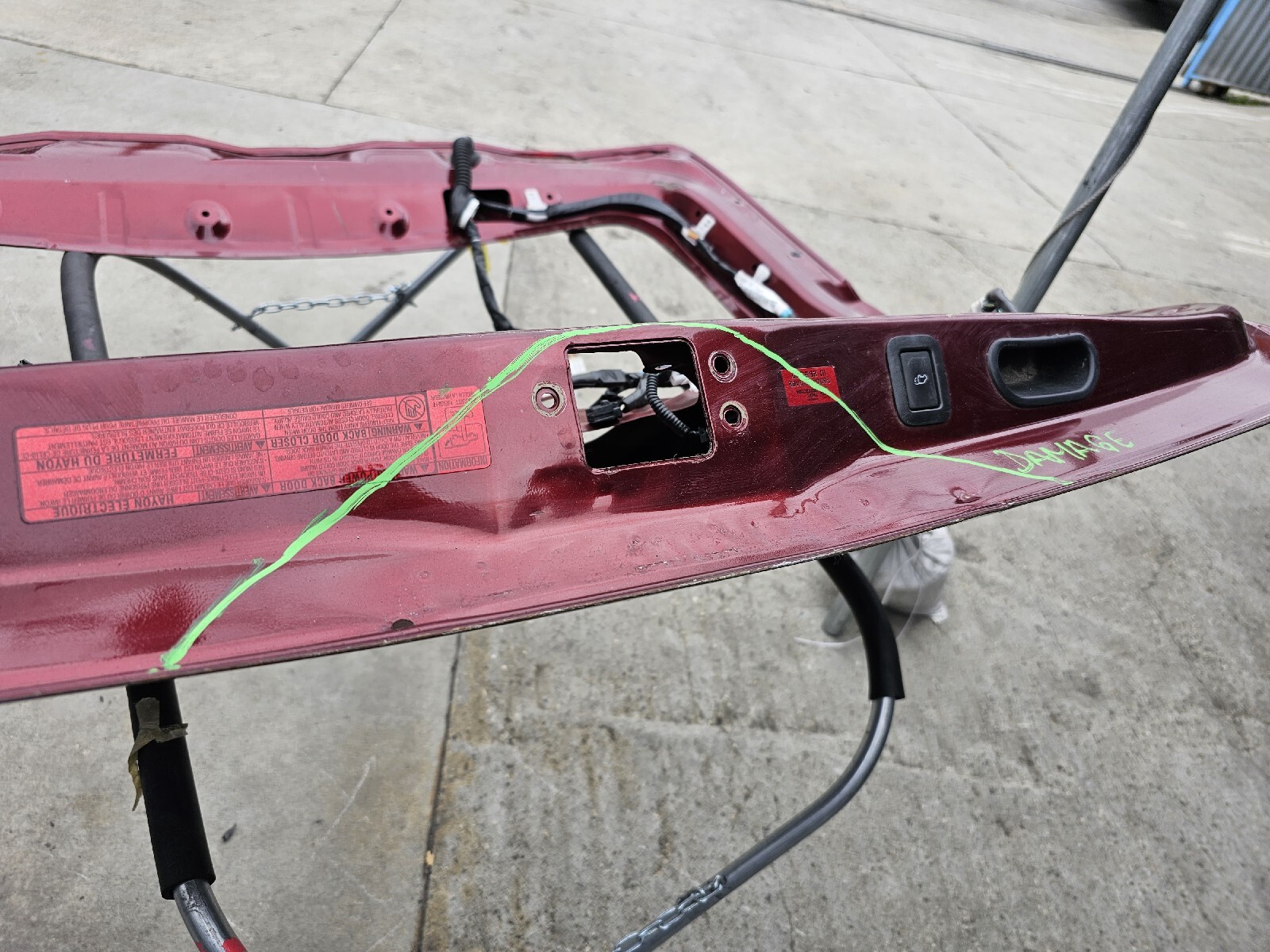 20142019 TOYOTA HIGHLANDER POWER LIFT TAILGATE LIFTGATE SHELL OEM (NO