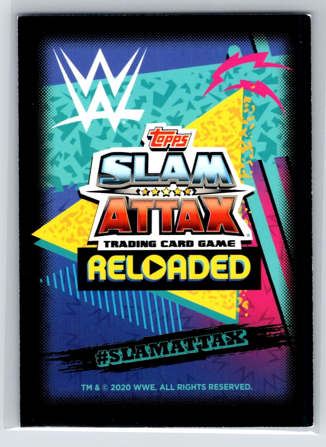2020 Topps Slam Attax Reloaded #T39 Seth Rollins Wrestling Card - Picture 4 of 4