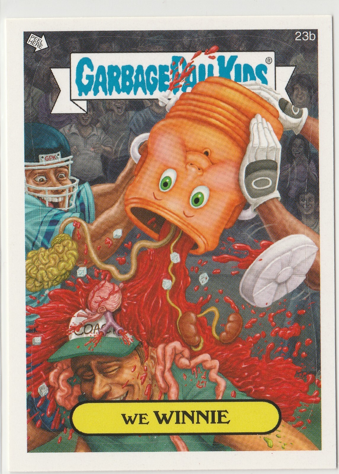 Winnie #23b Garbage Pail Kids GPK 2008 All-New Series 7 ANS7 Trading Card