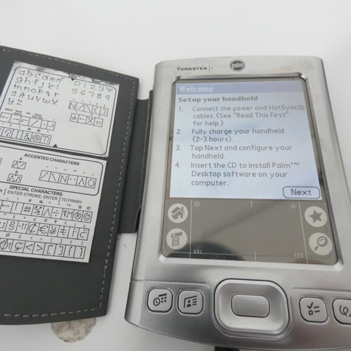 Mini ordinateur organisateur Palm Tungsten E couleur portable TFT 320 x 320 IrDA - Photo 19 sur 24