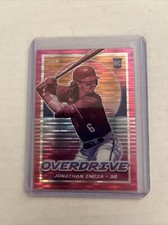 2021 Panini Chronicles - Overdrive Pink Pulsar #24 Jonathan India (RC)