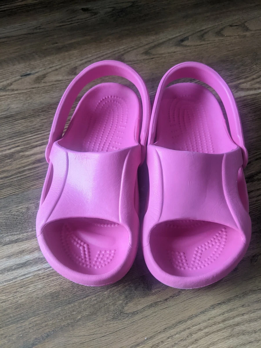 Pink peep crocs hot sale