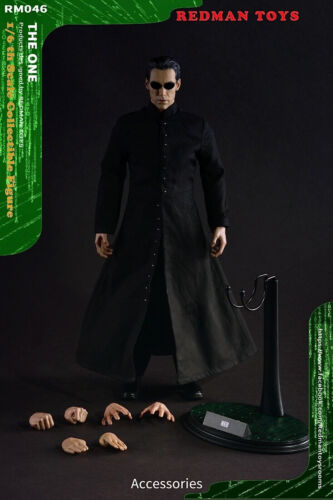 Figurine REDMAN TOYS 1/6 The Matrix Neo The Neo Keanu Reeves RM046 neuve en stock - Photo 1/17