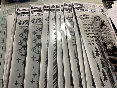 Tim Holtz Stamp/Stencil Christmas - your choice updated 3/26