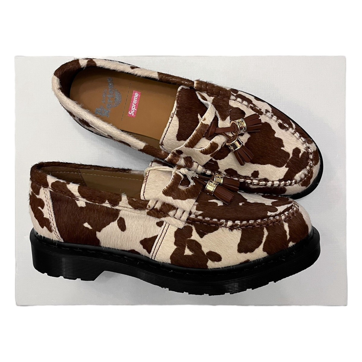 supreme×Dr. Martens ローファー COW Supreme × Dr.Martens ローファー