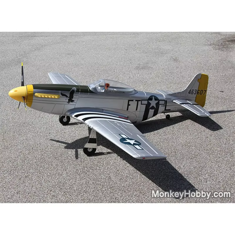 Dynam 1200Mm P51 P51D Mustang RC Warbird PNP DY8939