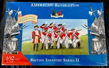 Accurate British Infantry set #2 - mib - 20 54mm figs - some figs may be damaged