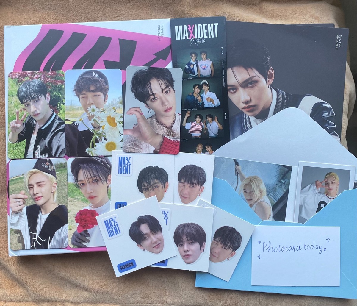 STRAY KIDS - Album MAXIDENT- Official Photocard, Mini Poster, 4