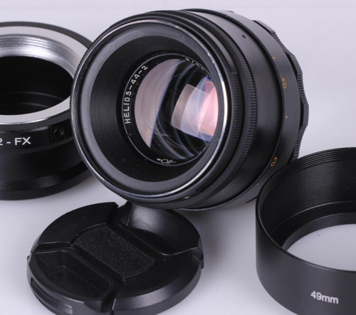 Helios 44-2 2/58mm for Zenit Vintage M42 lens for FujiFilm FX