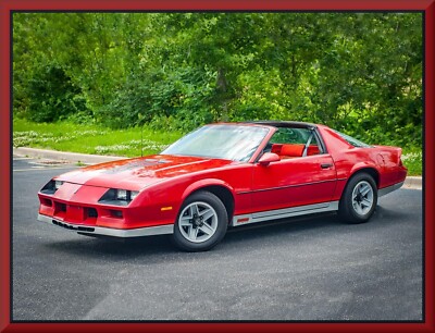 1984 Chevrolet Camaro Z28 Red GM Auto, Toolbox - Refrigerator