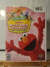 Sesame Street Elmo's A-to-Zoo Adventure Wii No Manual FREE LETTERMAIL SHIP IN CA
