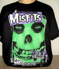Misfits Skull Logo Punk Rock Band T-Shirt Size S M L XL 2XL 3XL New XXL XXXL